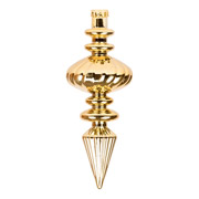 Іграшка новорічна Бурулька 30 см Novogod'ko 974095 золото глянець