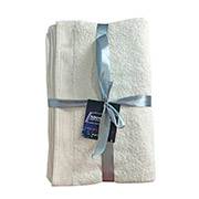 Набор из 4 махровых полотенец Guten Morgan 470г SoundSleep молочный