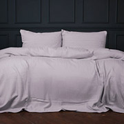 Набір 10-04 Arrowline Gray піке MirSon покривало та 2 наволочки