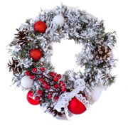 Вінок 15 см Ностальгія Yes! Fun 903773 засніжений