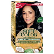 Фарба для волосся Wella Soft Color без аміаку 10 Чорний еспресо 35 г 3616302076796