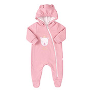 Комбінезон для дівчинки КБ174 трикотаж-шардон Bembi 300-рожевий