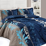 Комплект постільної білизни Selena Тріада blue 100147