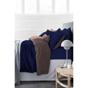 Дитяча постільна білизна MirSon Azure коричнево - синє