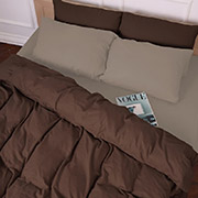 Постільна білизна 004-003 Cappuchino Brown фланель MirSon