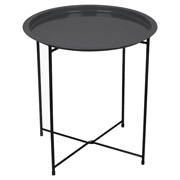 Стіл розкладний кемпінговий 46x46 см Harlem Black 1404325 Bo-Camp DAS302106