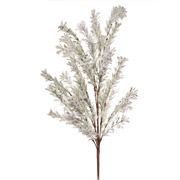 Гілка декоративна 84 см Дрібні листочки Yes! Fun 974811 засніжена