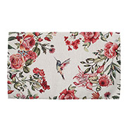 Серветка гобеленова з тефлоновим просоченням Колібрі та квіти 35х55см Villa Grazia Premium