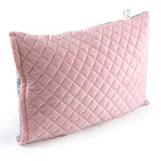 Чохол на подушку Pink and Grey Ромб Руно