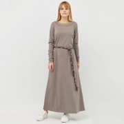 Сукня трикотажна Франція Прованс сіро-бежева