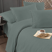 Постільна білизна Altinbasak Poplin Infinity Breezeway поплін бірюзовий простирадло на гумці