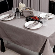 Скатертина бавовняна Rino Прованс коричневий