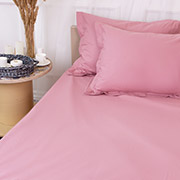 Простирадло на гумці Poplin Line 041 Wild rose поплін MirSon