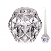 Свічник скляний 7 см Lefard 355-267