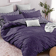 Постельное белье Геометрические иллюзии 102166 бязь-люкс Selena простынь на резинке