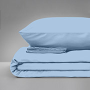 Наволочка MirSon бязь Blanco 14-4121 однотонна блакитна