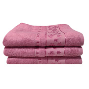 Рушник махровий Bamboo 400г SoundSleep рожевий
