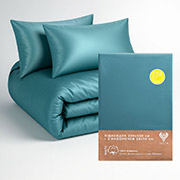 Набір підковдра і 2 наволочки Ideia сатин м'ята