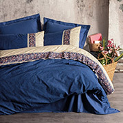 Постільна білизна Folk Art Rayen Lacivert ранфорс Cotton Box