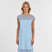 Нічна сорочка Ariadna Ellen LDM 103/23/01 блакитний