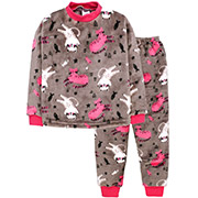 Піжама для дівчинки 0110202кет велсофт Татошка бежевий