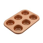 Сталева форма для кексів Copper LT3091 Lamart