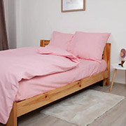 Однотонна постільна білизна Morning Rose ранфорс ТЕП