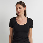 Футболка жіноча Basic Ellen LSK 20/14/02 чорна