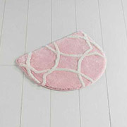 Килимок для ванної Chilai Home Bonne Oval Pink 50х60