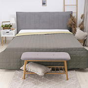 Покривало стьобане двостороннє Дует Хакі Вілюта