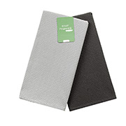 Набор кухонных вафельных полотенец Home Line графит-серый