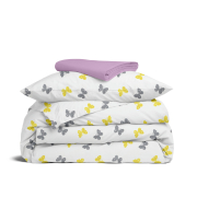 Детское постельное белье в кроватку BUTTERFLY SC12 Cosas желтый