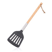 Лопатка з прорізами нейлонова 34.8 см Midori Ardesto AR1302BP чорна