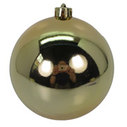 Куля новорічна 20 см Yes! Fun 974917 золото глянець