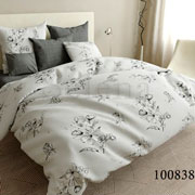 Комплект постільної білизни бязь Скромний букетик Selena 100838