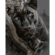 Картина за номерами 40х50 см Чорна пантера Santi 955763