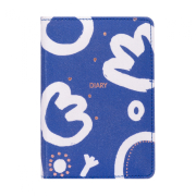 Ежедневник А6 недатированный Ultramarine flowers art Yes 252100