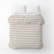 Підковдра Зигзаг бязь Home Line лілово-зелений