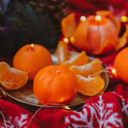 Свічка соєва 4х5 см S Мандарин