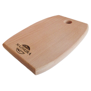 Дошка овальна обрізна 15х23 бук mz323194 MAZHURA