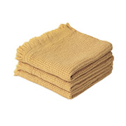 Набір рушників Rius mustard Lotus Home гірчичний 3 шт