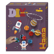 Набір великий Термомозаїка 2500 елементів Космос Midi 5+ Hama HM-3257