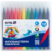 Фломастери-пензлики 12 кольорів Creative Kite K-1150