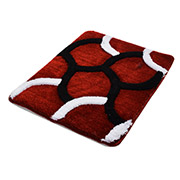 Коврик для ванной комнаты Elegant kirmizi Chilai Home 50х60 см