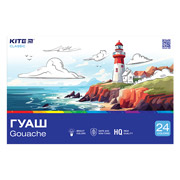 Гуашь 24 цвета Classic Kite K-097
