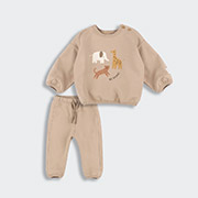 Костюм КС807 трикотаж-двунитка Бембі G00-бежевий