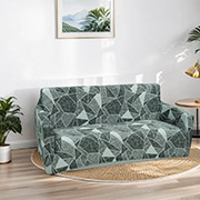 Трикотажний чохол на тримісний диван Love you 35