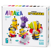 Меганабор самозатвердевающего пластилина Миньоны Lipaka 15026-UA01