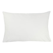 Наволочка сатин-страйп 1х1 Home Line біла 164265