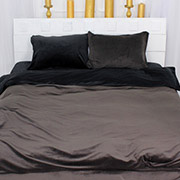 Постільна білизна Winter Frost 28-0007+28-0003 Rhodies Velvet велюр MirSon